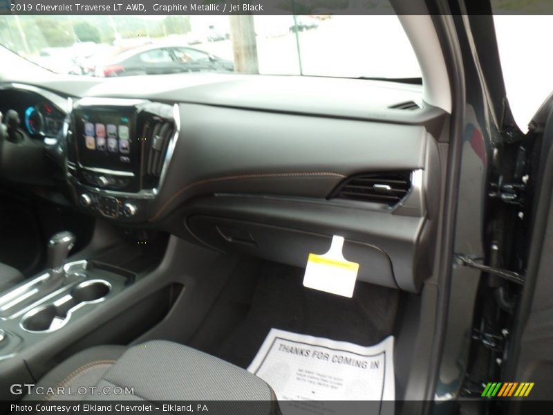 Graphite Metallic / Jet Black 2019 Chevrolet Traverse LT AWD