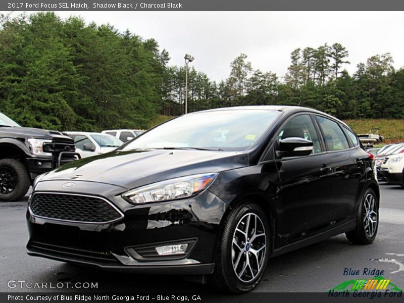 Shadow Black / Charcoal Black 2017 Ford Focus SEL Hatch