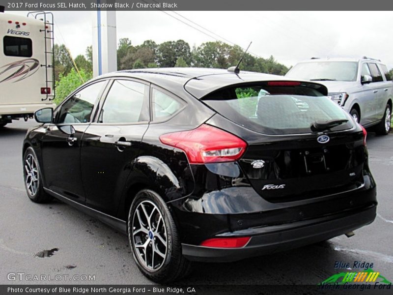 Shadow Black / Charcoal Black 2017 Ford Focus SEL Hatch