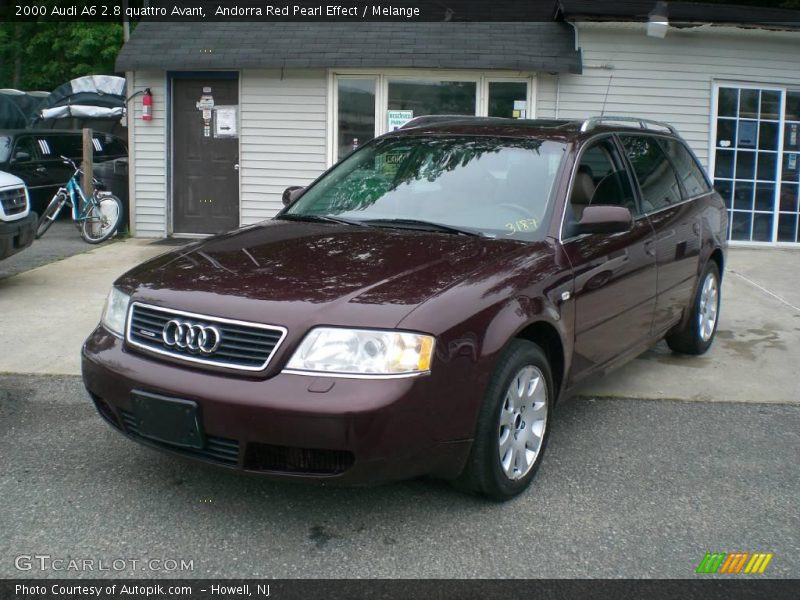 Andorra Red Pearl Effect / Melange 2000 Audi A6 2.8 quattro Avant