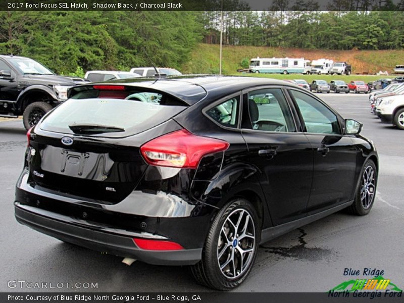 Shadow Black / Charcoal Black 2017 Ford Focus SEL Hatch