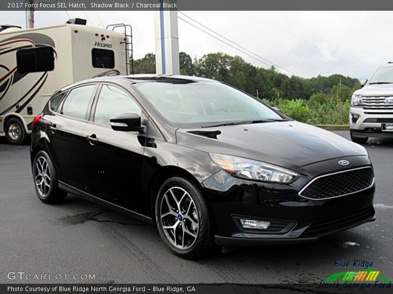 Shadow Black / Charcoal Black 2017 Ford Focus SEL Hatch