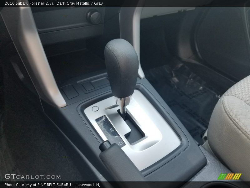Dark Gray Metallic / Gray 2016 Subaru Forester 2.5i