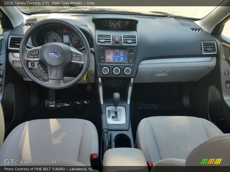 Dark Gray Metallic / Gray 2016 Subaru Forester 2.5i