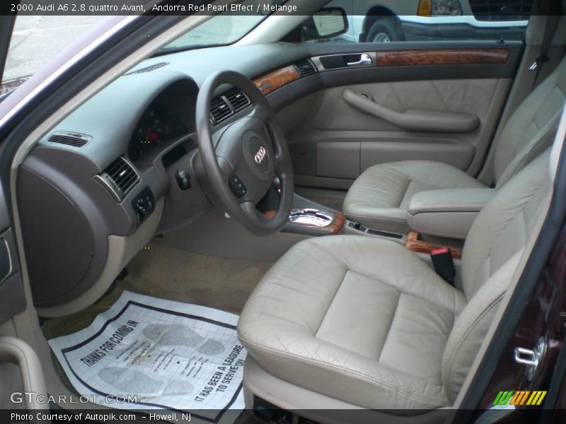 Andorra Red Pearl Effect / Melange 2000 Audi A6 2.8 quattro Avant
