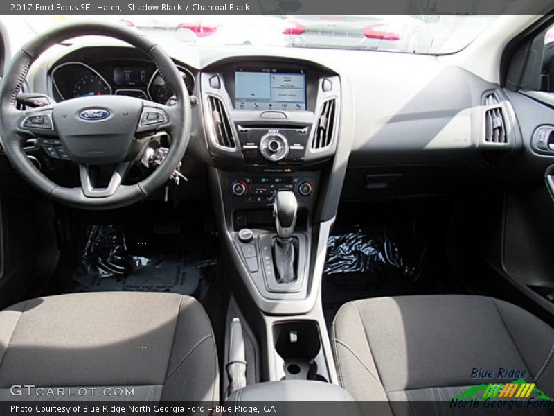 Shadow Black / Charcoal Black 2017 Ford Focus SEL Hatch