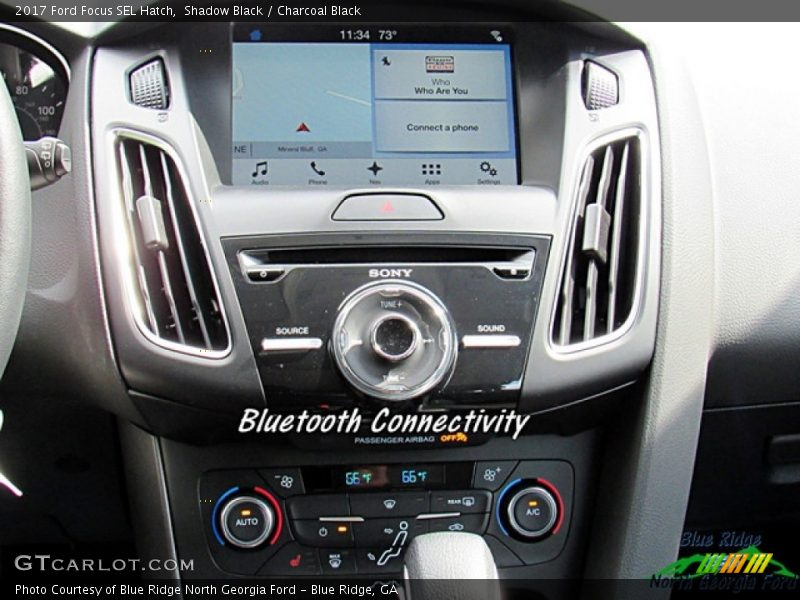 Shadow Black / Charcoal Black 2017 Ford Focus SEL Hatch