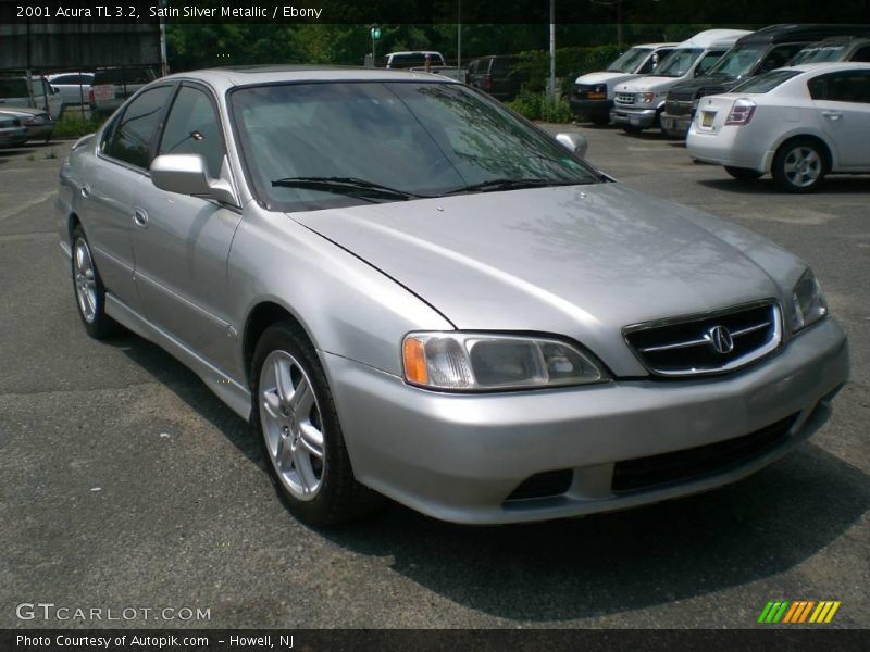 Satin Silver Metallic / Ebony 2001 Acura TL 3.2