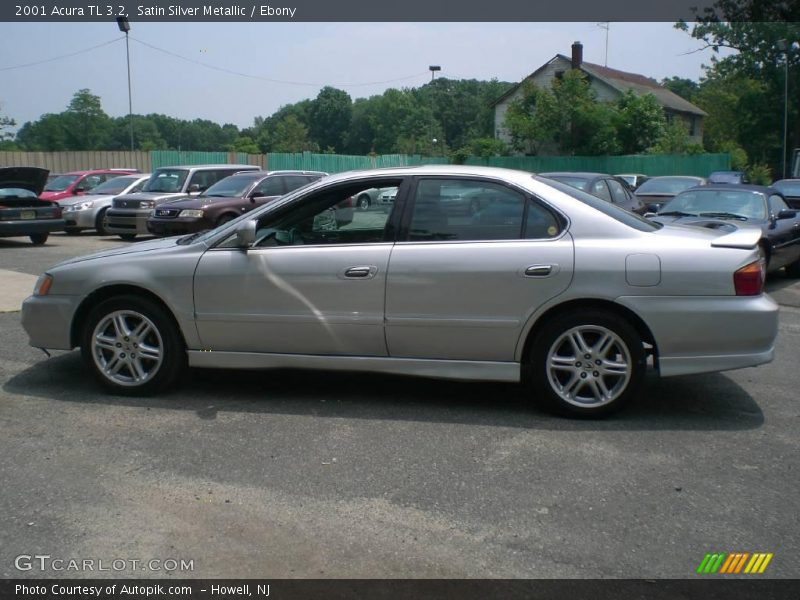 Satin Silver Metallic / Ebony 2001 Acura TL 3.2