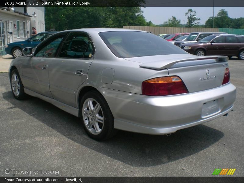 Satin Silver Metallic / Ebony 2001 Acura TL 3.2