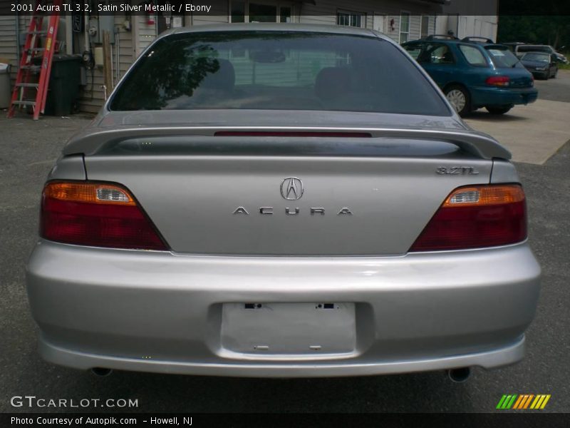Satin Silver Metallic / Ebony 2001 Acura TL 3.2