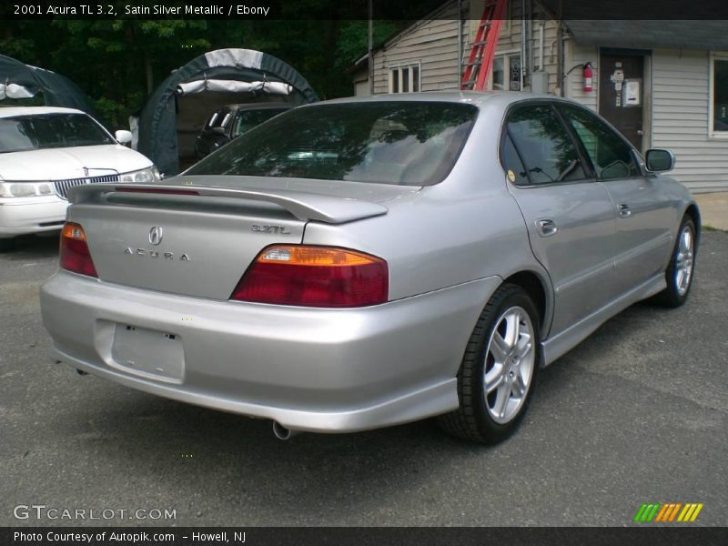 Satin Silver Metallic / Ebony 2001 Acura TL 3.2