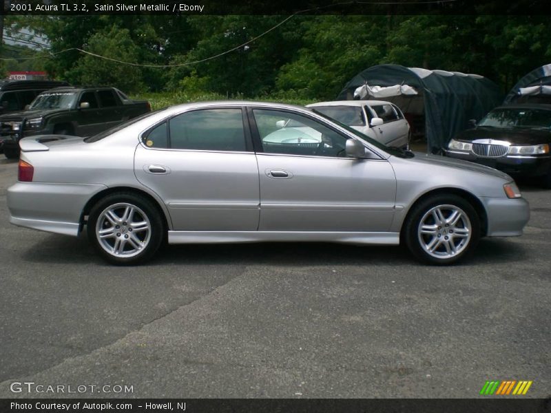 Satin Silver Metallic / Ebony 2001 Acura TL 3.2