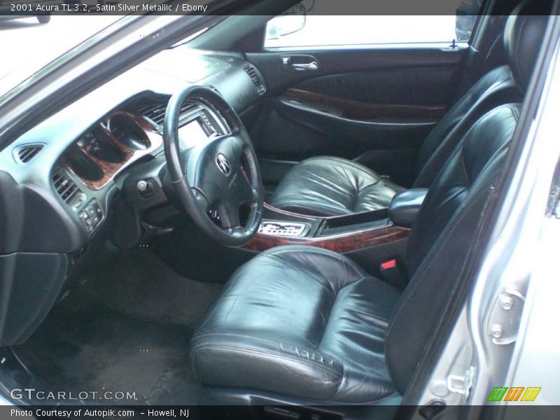 Satin Silver Metallic / Ebony 2001 Acura TL 3.2