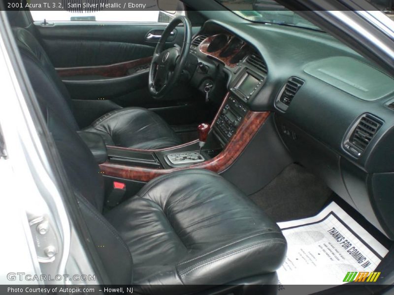 Satin Silver Metallic / Ebony 2001 Acura TL 3.2