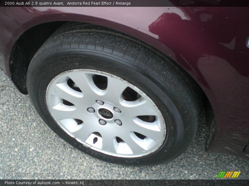 Andorra Red Pearl Effect / Melange 2000 Audi A6 2.8 quattro Avant