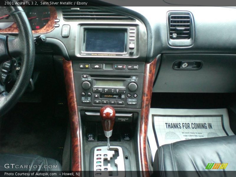 Satin Silver Metallic / Ebony 2001 Acura TL 3.2