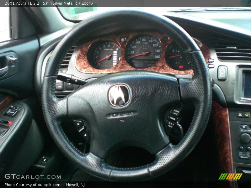 Satin Silver Metallic / Ebony 2001 Acura TL 3.2