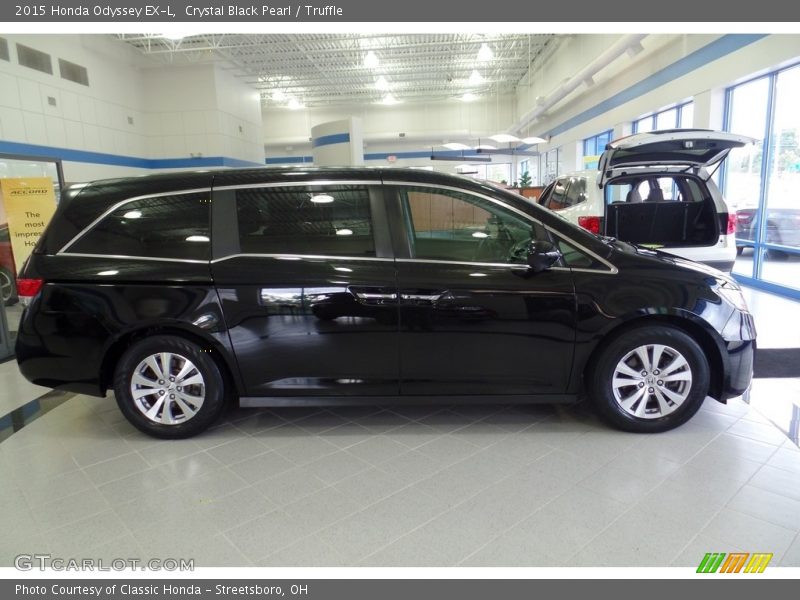 Crystal Black Pearl / Truffle 2015 Honda Odyssey EX-L