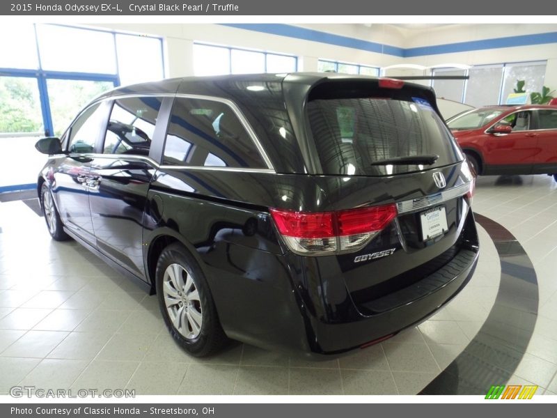 Crystal Black Pearl / Truffle 2015 Honda Odyssey EX-L