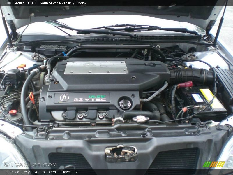 Satin Silver Metallic / Ebony 2001 Acura TL 3.2