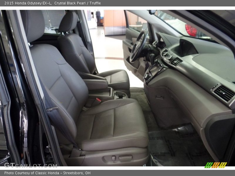 Crystal Black Pearl / Truffle 2015 Honda Odyssey EX-L