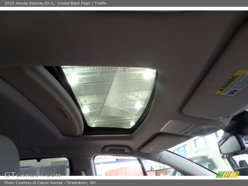 Crystal Black Pearl / Truffle 2015 Honda Odyssey EX-L