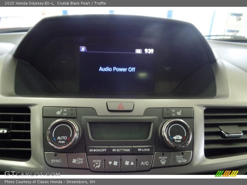 Crystal Black Pearl / Truffle 2015 Honda Odyssey EX-L