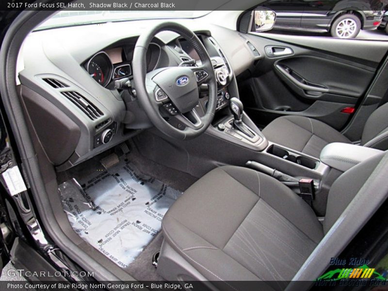 Shadow Black / Charcoal Black 2017 Ford Focus SEL Hatch