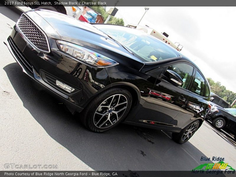 Shadow Black / Charcoal Black 2017 Ford Focus SEL Hatch