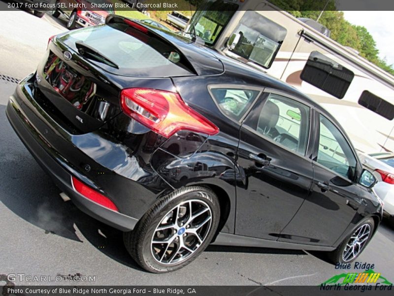 Shadow Black / Charcoal Black 2017 Ford Focus SEL Hatch