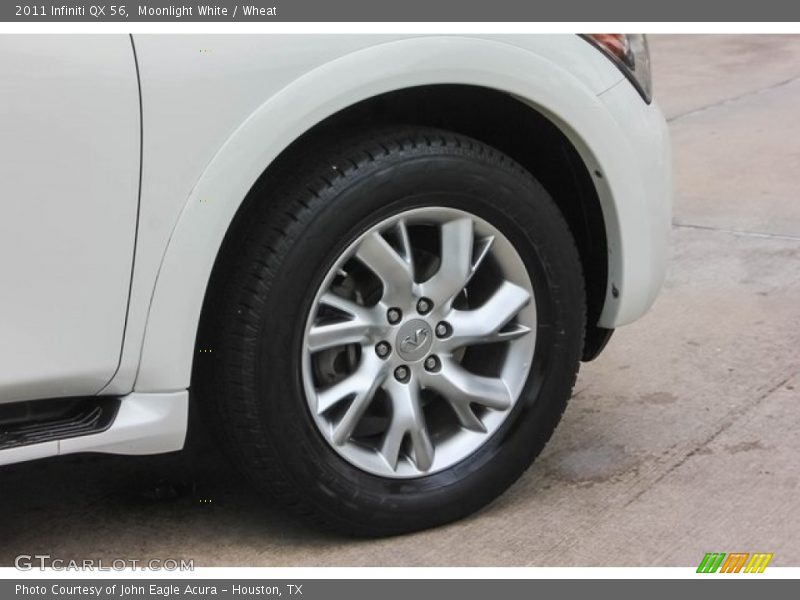 Moonlight White / Wheat 2011 Infiniti QX 56
