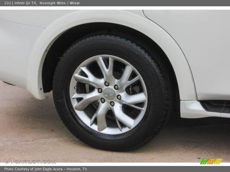 Moonlight White / Wheat 2011 Infiniti QX 56