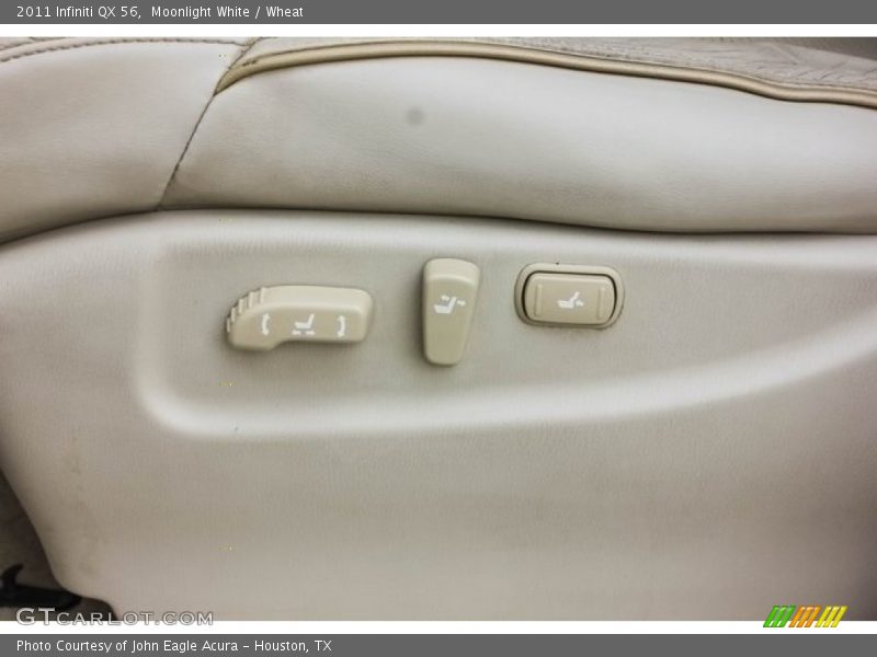 Moonlight White / Wheat 2011 Infiniti QX 56