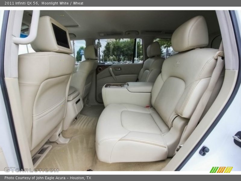 Moonlight White / Wheat 2011 Infiniti QX 56