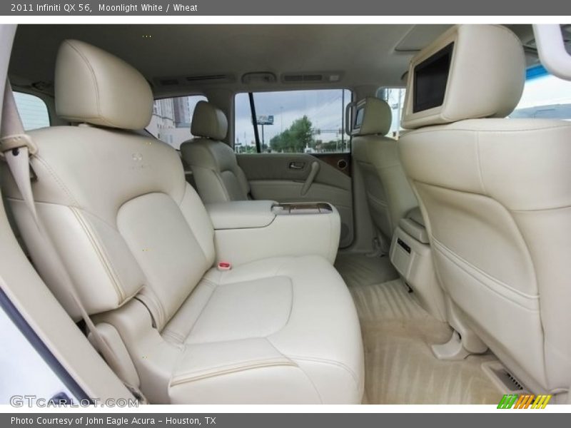 Moonlight White / Wheat 2011 Infiniti QX 56