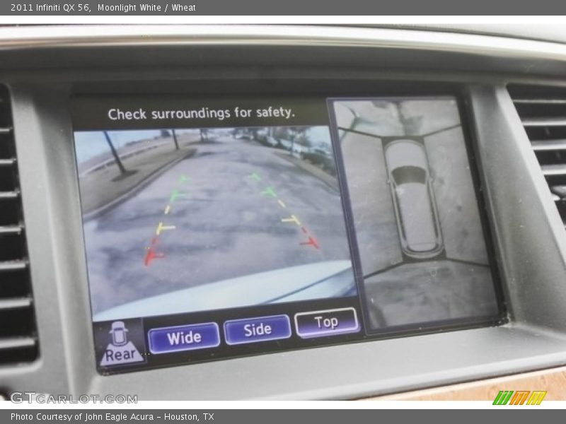 Moonlight White / Wheat 2011 Infiniti QX 56