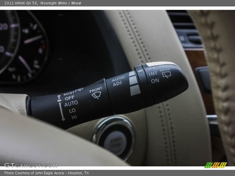 Moonlight White / Wheat 2011 Infiniti QX 56