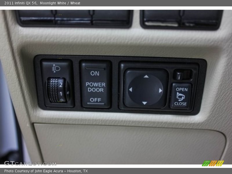Moonlight White / Wheat 2011 Infiniti QX 56