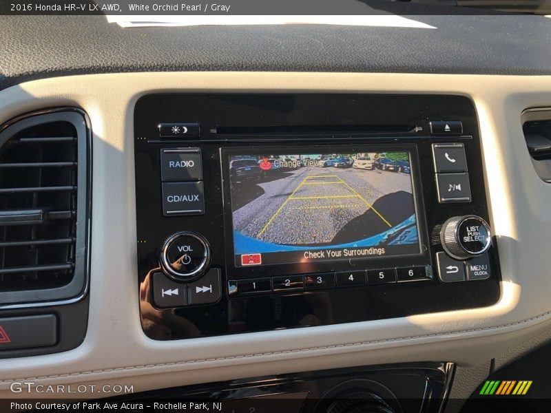 White Orchid Pearl / Gray 2016 Honda HR-V LX AWD
