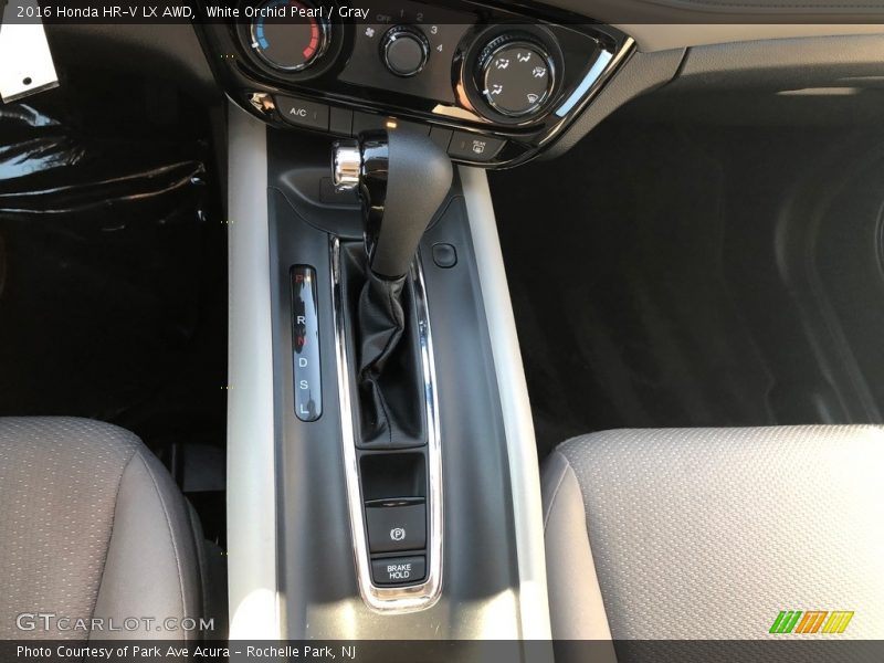 White Orchid Pearl / Gray 2016 Honda HR-V LX AWD