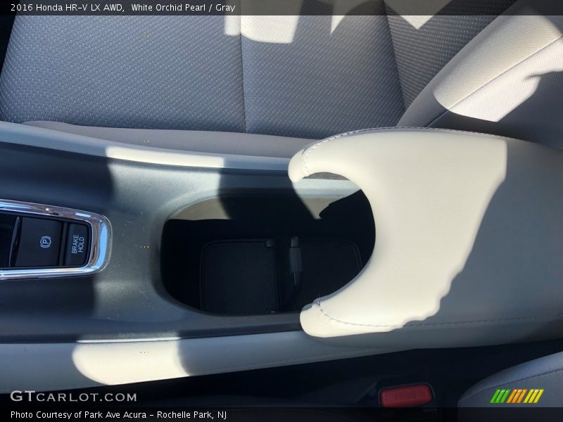 White Orchid Pearl / Gray 2016 Honda HR-V LX AWD
