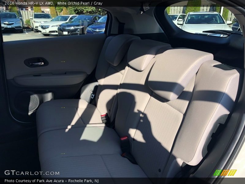 White Orchid Pearl / Gray 2016 Honda HR-V LX AWD
