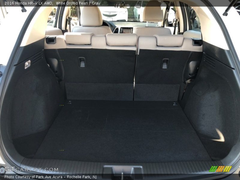 White Orchid Pearl / Gray 2016 Honda HR-V LX AWD