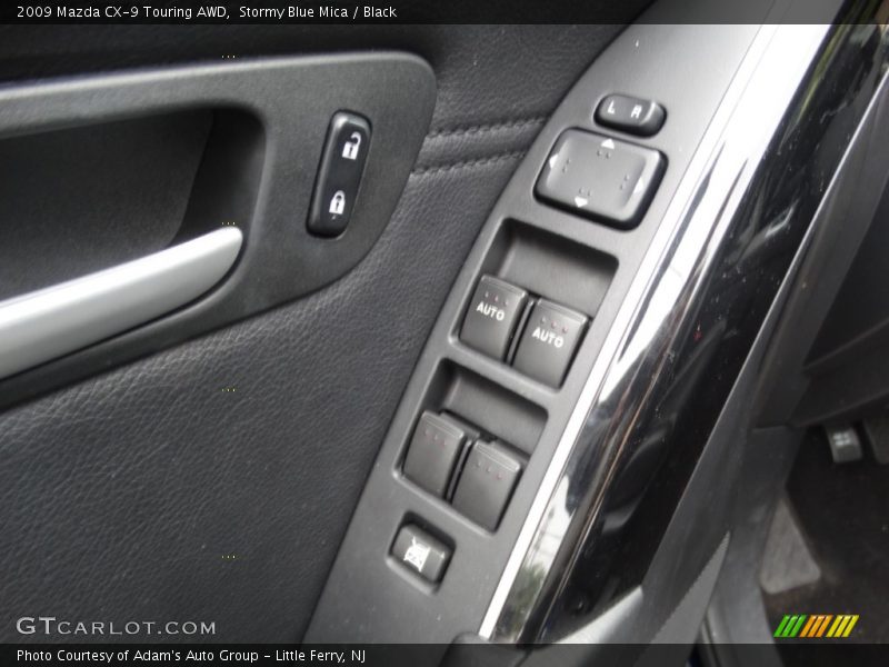 Stormy Blue Mica / Black 2009 Mazda CX-9 Touring AWD