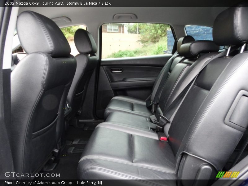 Stormy Blue Mica / Black 2009 Mazda CX-9 Touring AWD