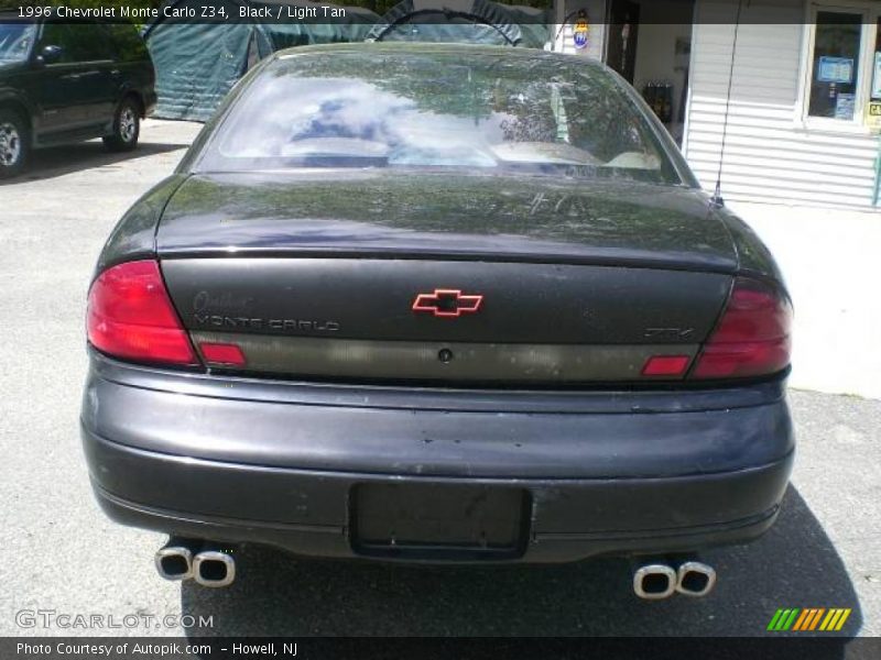 Black / Light Tan 1996 Chevrolet Monte Carlo Z34