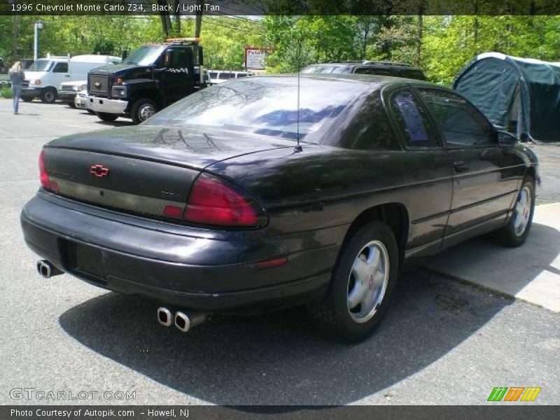 Black / Light Tan 1996 Chevrolet Monte Carlo Z34