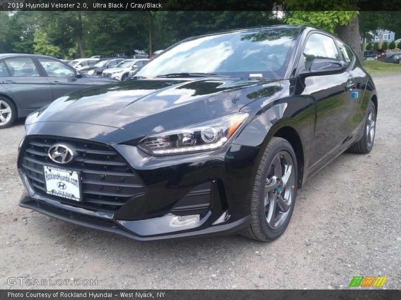 Ultra Black / Gray/Black 2019 Hyundai Veloster 2.0