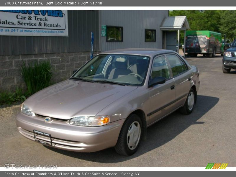 Light Gold Metallic / Light Neutral 2000 Chevrolet Prizm